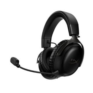 Audifonos Gamer Inalámbrico HyperX Cloud III, Micrófono, 120 hrs batería, 3.5mm, USB-C USB-A, Black