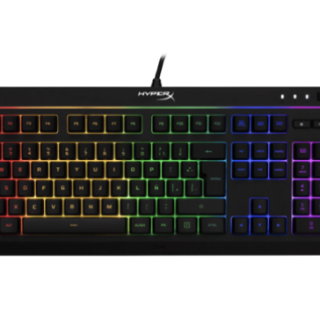 Teclado Gamer HyperX Alloy Core, Membrana, Español, RGB, Full Size, Color Negro