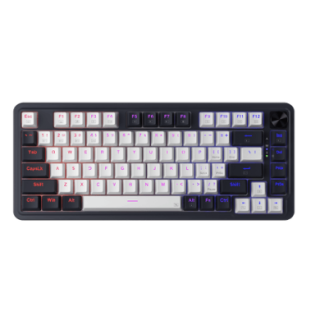 Teclado Gamer Inalámbrico Redragon Ucal Pro K673 RGB,Mecánico, Español, Switch Red, 75%, BW