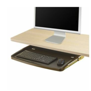 Bandeja para Teclado Kensington Under-desk Comfort, con SmartFit, Negro